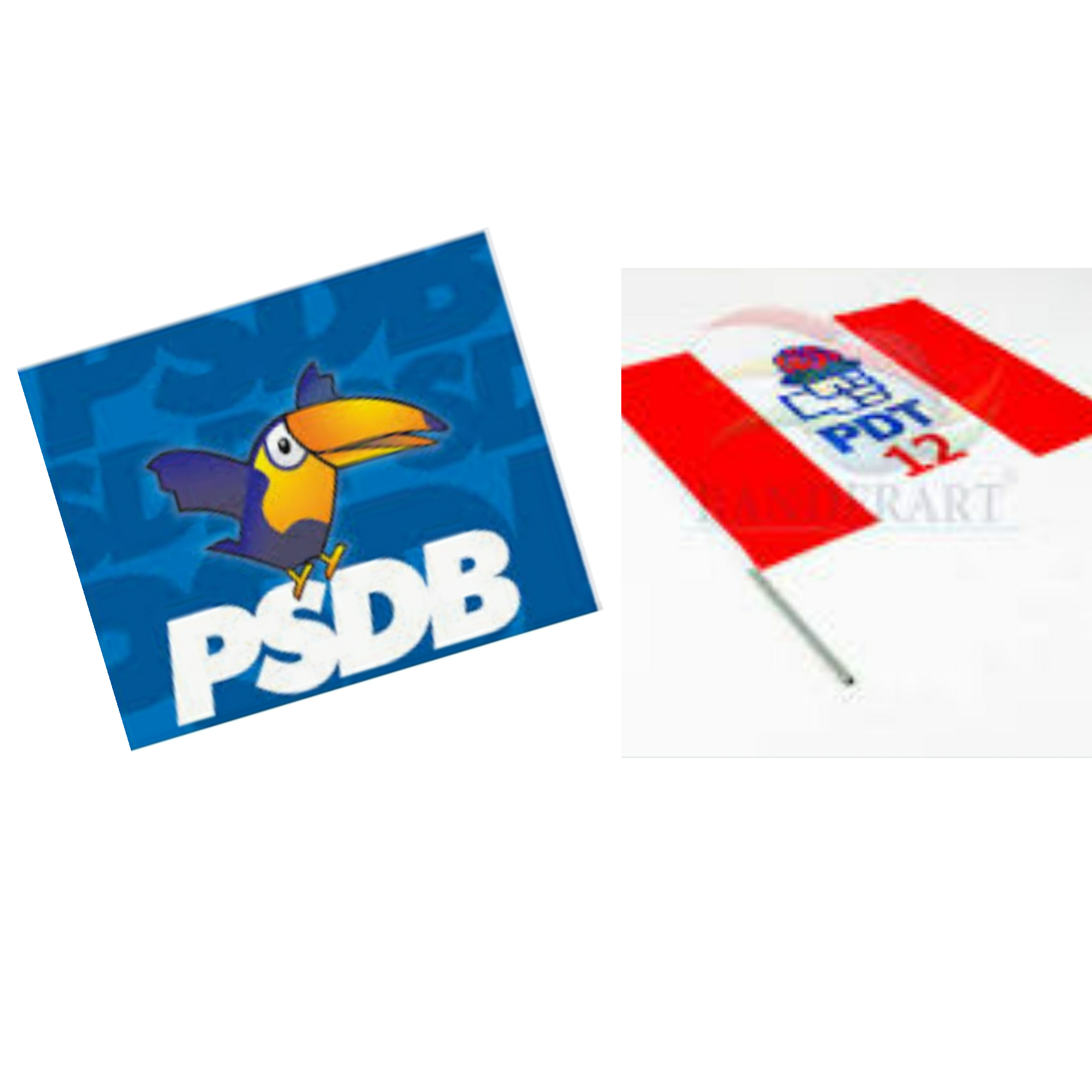 Bandeira dos partidos