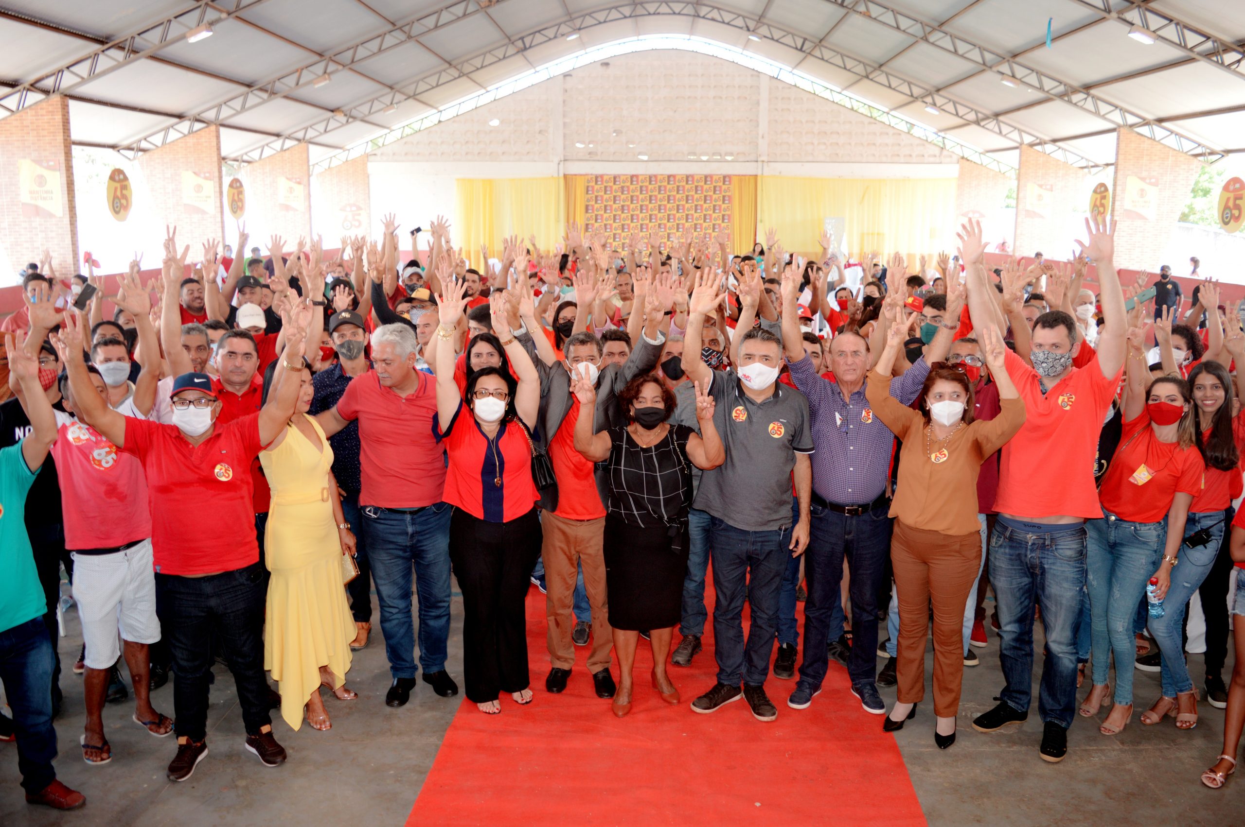 CONVENÇÃO HOMOLOGA NOMES DE ENOC LOPES E ZEZÉ NUNES COMO CANDIDATOS A PREFEITO E VICE-PREFEITO DE LAGO DO JUNCO-MA