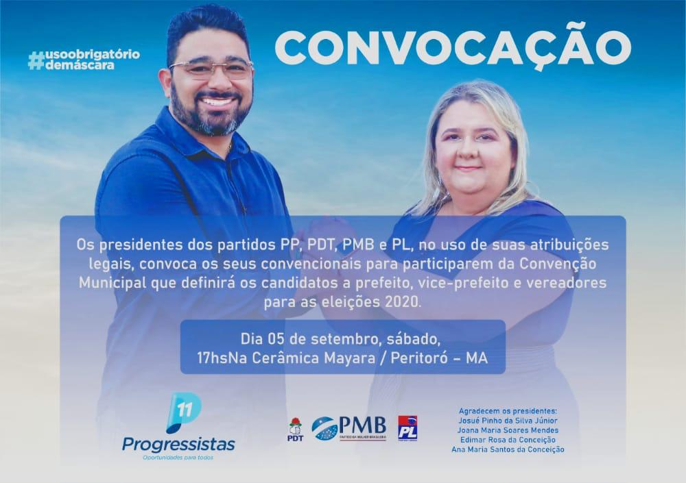 CONVENÇÃO MUNICIPAL QUE DEFINE PREFEITO, VICE-PREFEITO E VEREADORES, É HOJE