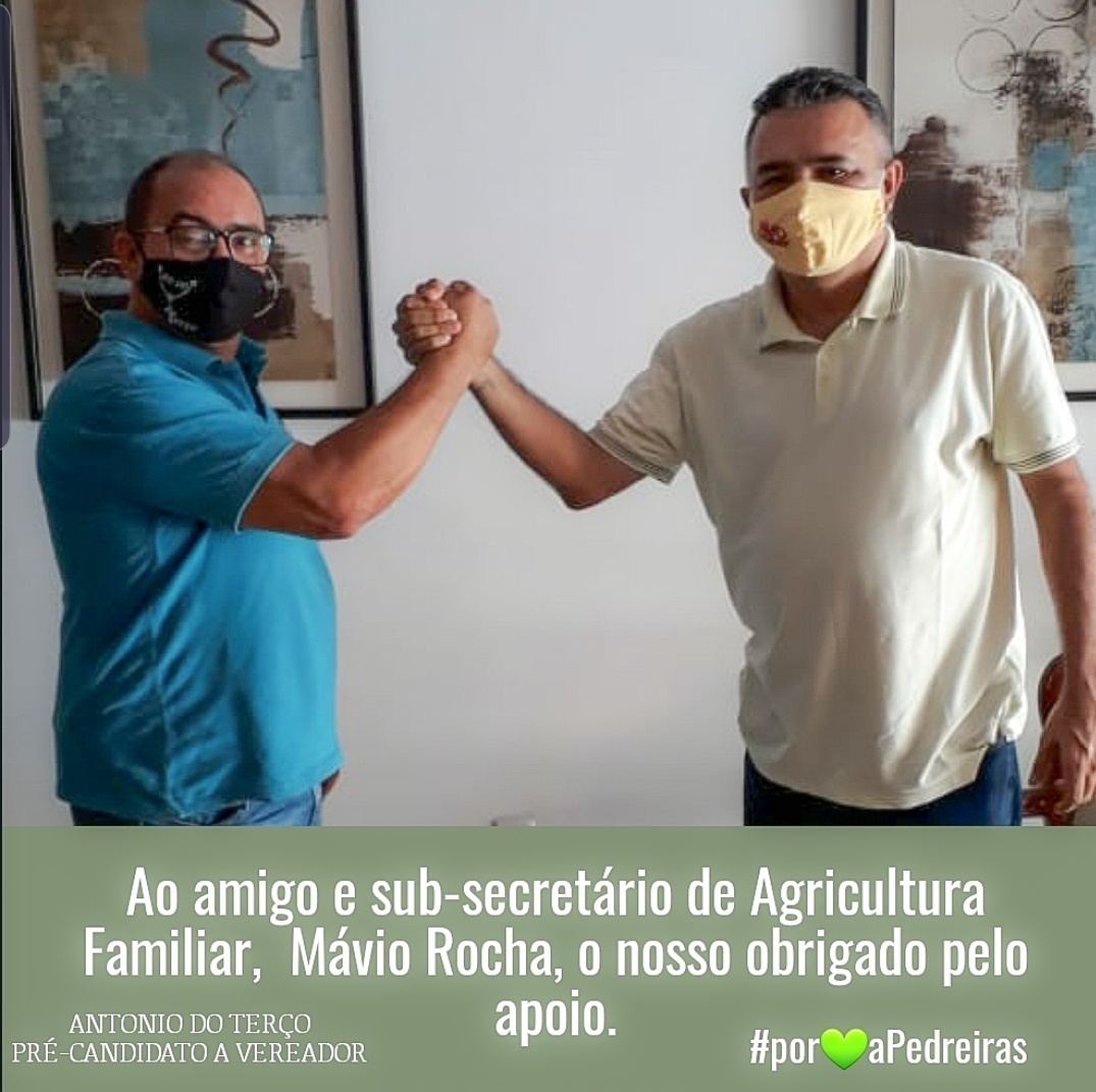 MÁVIO ROCHA DECLARA APOIO ANTÔNIO DO TERÇO