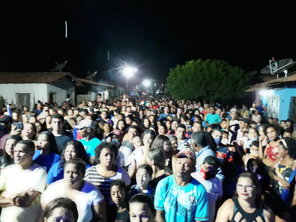 ONDA AZUL INVADIU  O BAIRRO DE LIVRAMENTO 