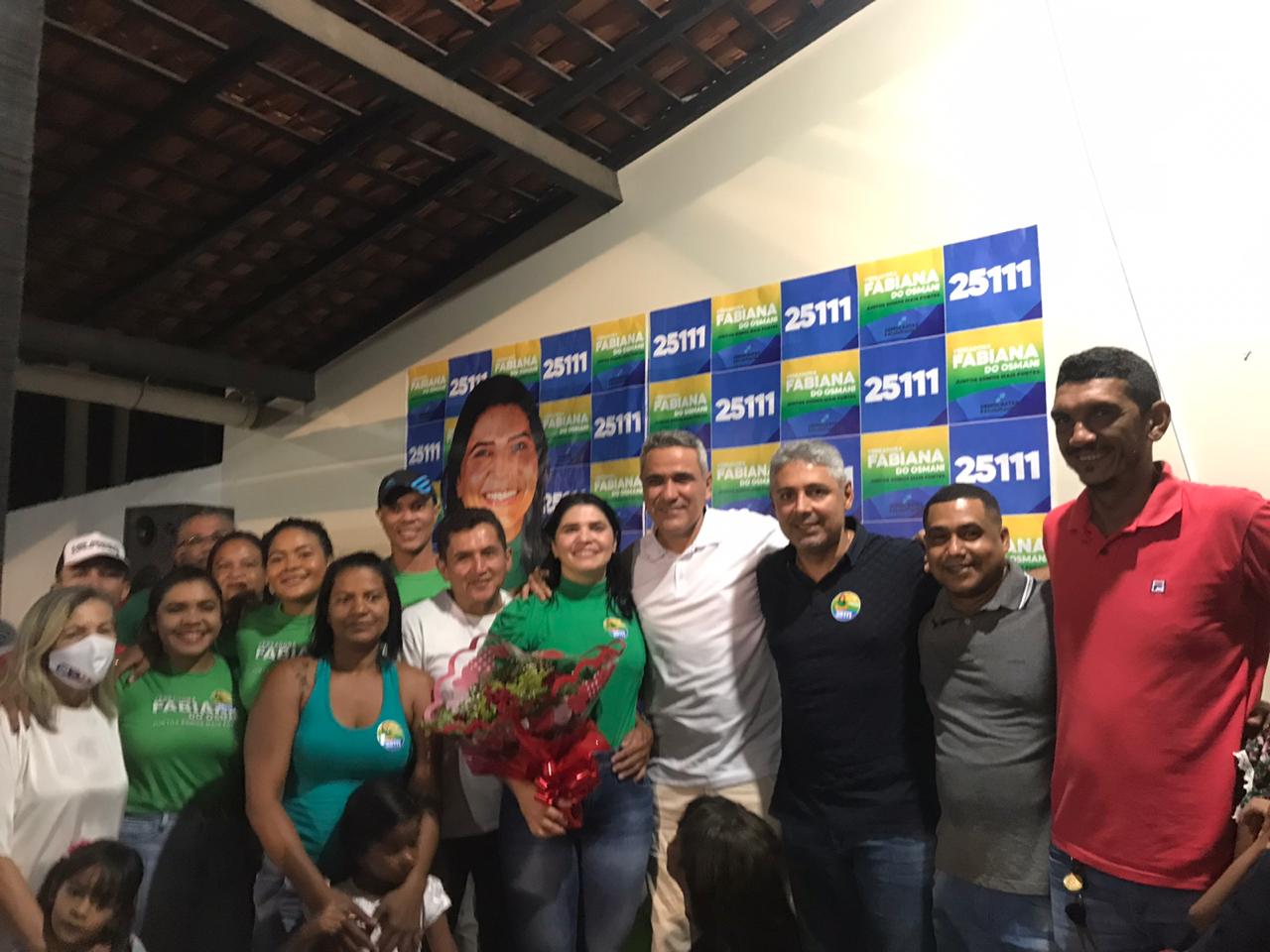 EM LAGO DA PEDRA-MA, FABIANA DO OSMANI LANÇA SUA CANDIDATURA A VEREADORA 