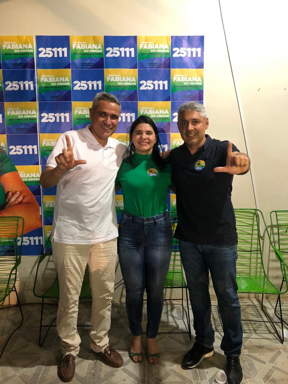 EM LAGO DA PEDRA-MA, FABIANA DO OSMANI LANÇA SUA CANDIDATURA A VEREADORA