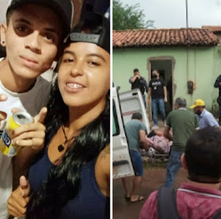 Um jovem identificado como Leonardo dos Santos Silva, 19 anos, e uma outra jovem que não teve a identidade revelada foram mortos a tiros por volta das 17h30min