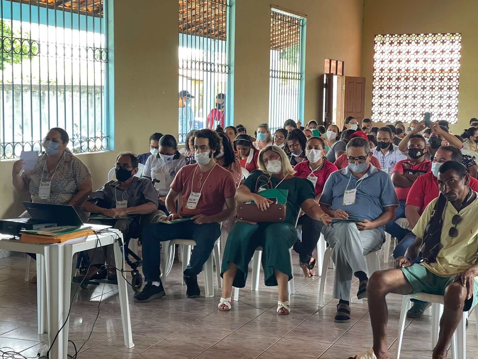 por meio da Secretaria de Saúde realizou na ultima quarta-feira, 15 de dezembro, a  6ª Conferência Municipal de Saúde com Tema: promovendo saúde com o SUS.