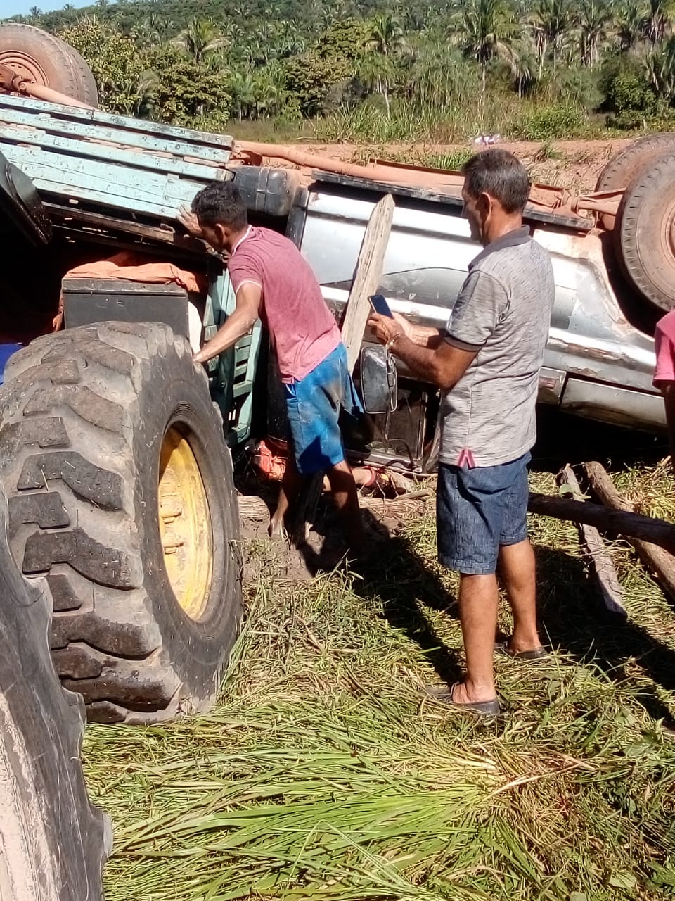 Josean, foi socorrido elevado para o Hospital Geral de Peritoró, porém, não resistiu e morreu