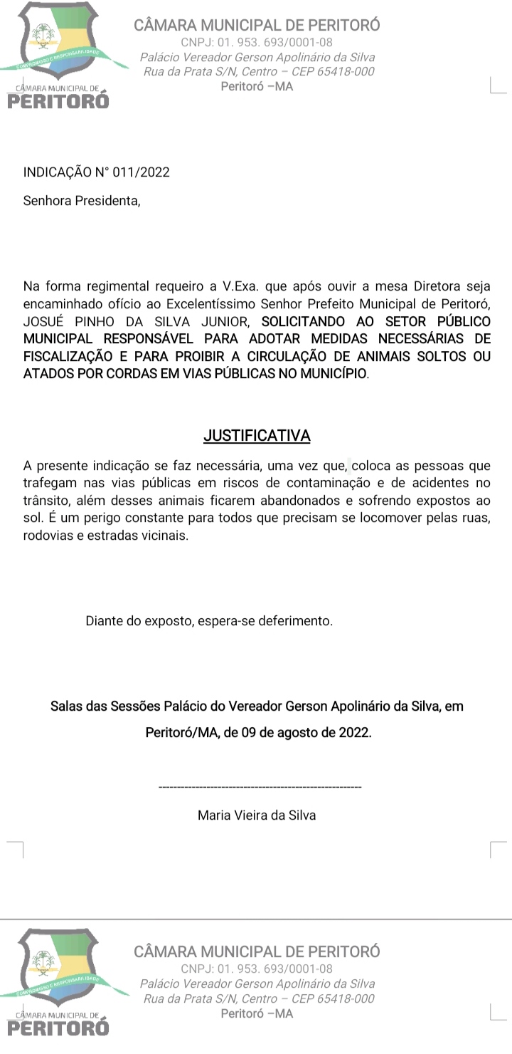 O 2º secretário da Câmara Municipal de Barretos, vereador Aparecido Cipriano,demonstrou em requerimento a sua preocupação com animais soltos no perímetro urbano de Barretos. O legislador sugeriu em ofício enviado ao Executivo, o cumprimento da Lei 2.109 de 23 de julho de 1987 do Código de Posturas, onde destaca em seu artigo 78, que é proibida a permanência de animais nas vias públicas e no artigo 79, que os animais encontrados nas ruas ruas, praças, estradas ou caminhos públicos devem ser recolhidos ao depósito da municipalidade. “Essa situação vem gerando uma série de inconvenientes aos habitantes de vários bairros da cidade, pois os animais soltos, além de prejudicar o tráfego de veículos, atrapalham os pedestres que caminham pelos passeios, principalmente cães, bovinos e eqüinos”, afirmou Cipriano. Imóvel Já no requerimento, 0347/2010, o vereador lembra que existe um imóvel na rua 14 com avenida 3, onde funcionava um depósito de sucata e material reciclável, que após a sua desocupação está abandonado e vem acumulando lixo e sujeira. “O imóvel pertence ao município e em tempos de epidemia de dengue e outras doenças, é inadimissível este tipo de sujeira em Barretos”, afirmou Cipriano. O vereador sugere a limpeza do local e ainda pergunta qual a destinação que será dada aquele prédio.